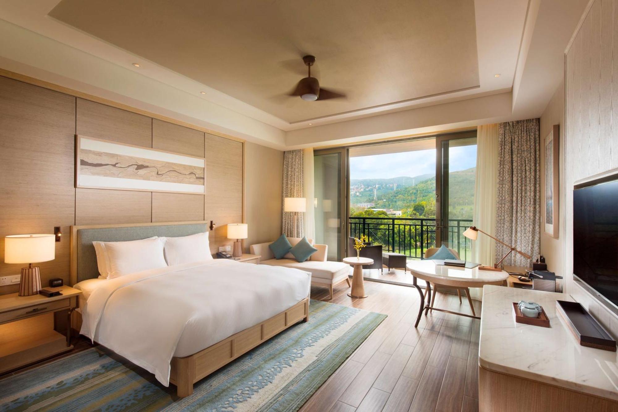 Hilton Yuxi Fuxian Lake Chengjiang  Exterior foto