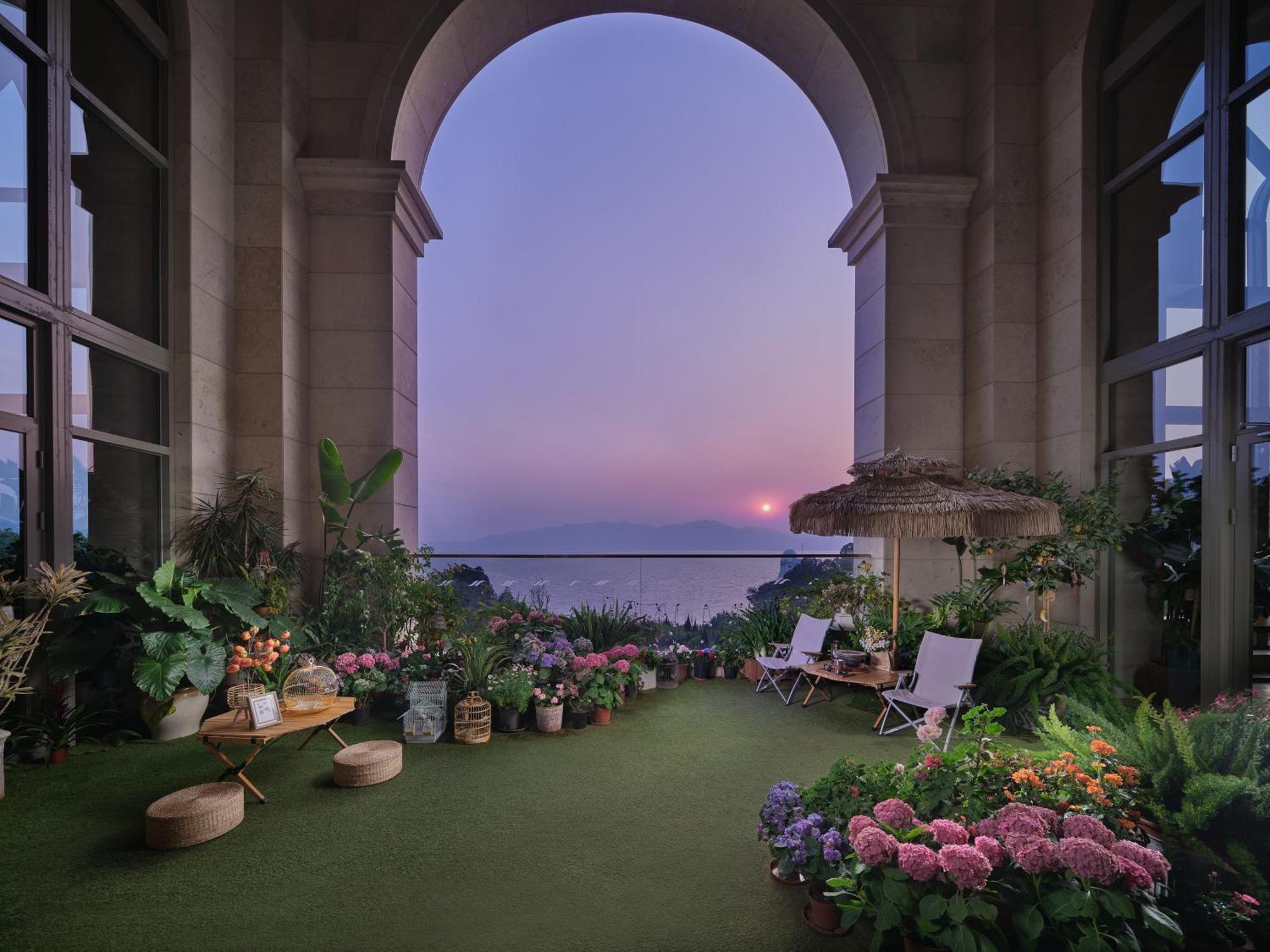 Hilton Yuxi Fuxian Lake Chengjiang  Exterior foto